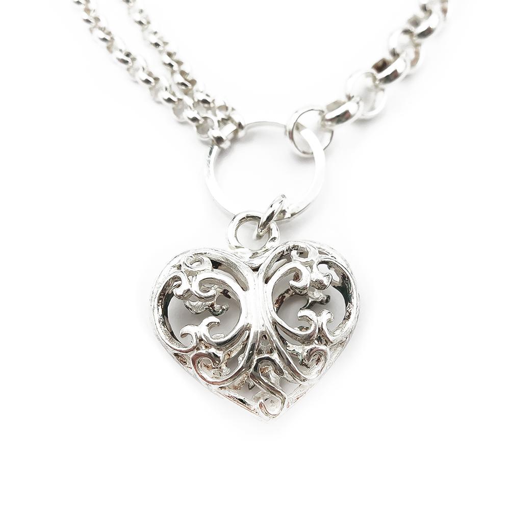 Filigraanisydän ranneketju 18cm #1