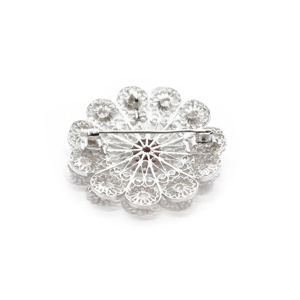 Riipus/rintakoru punainen kivi #2