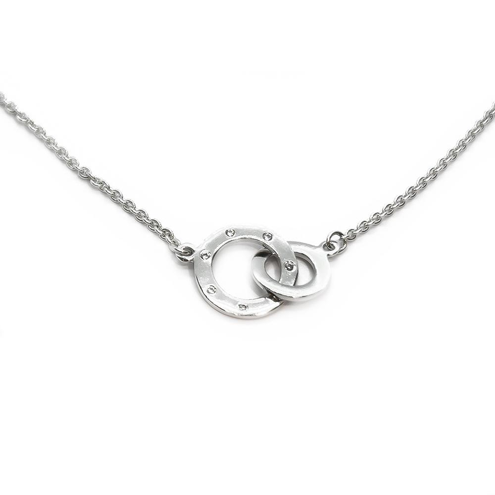 Kaulaketju renkailla zirkonit #0