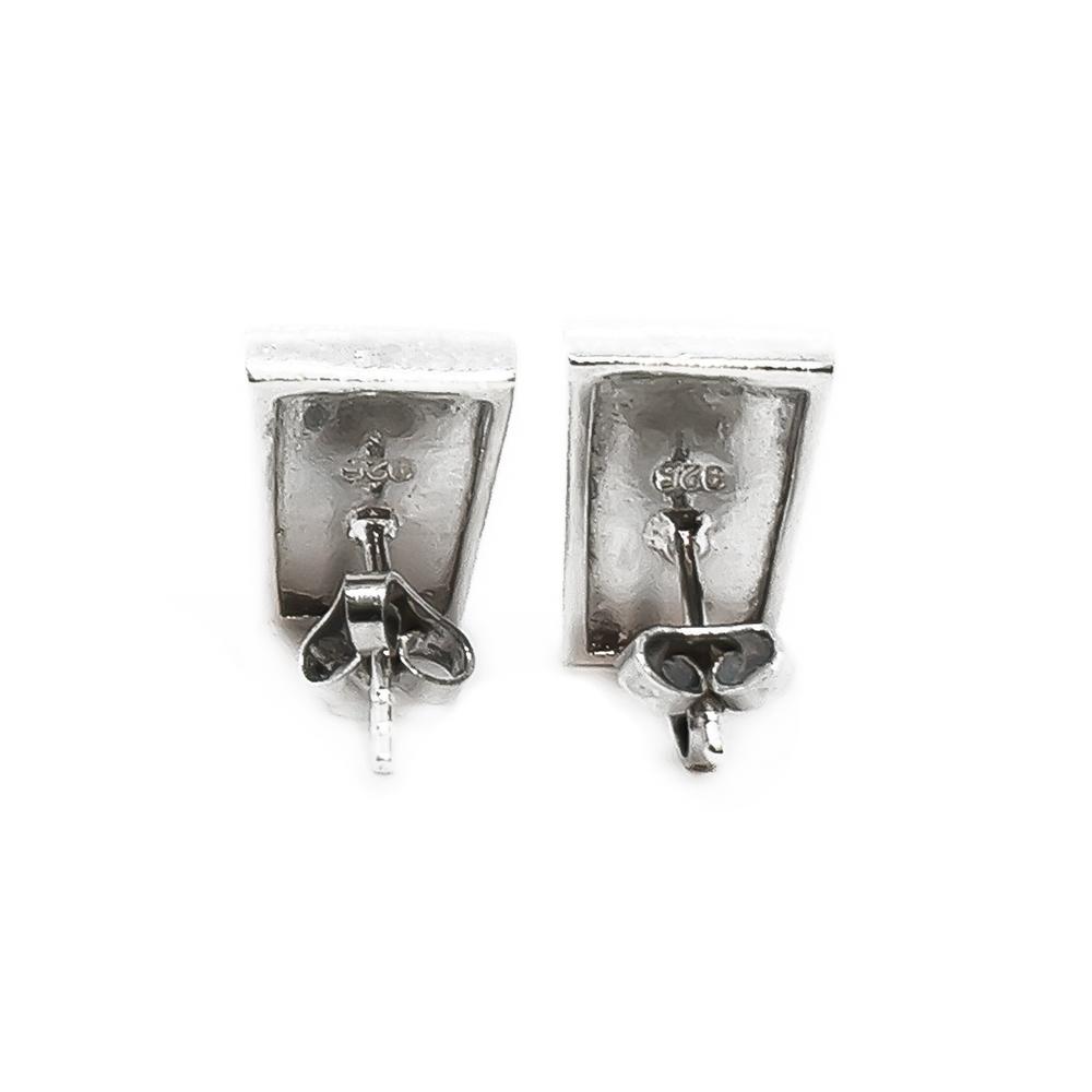 Korvanapit helmiäis/emali koriste #1