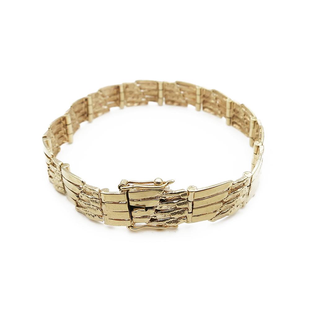 Tammen Koru kultainen rannekoru 18cm lev.10mm #0