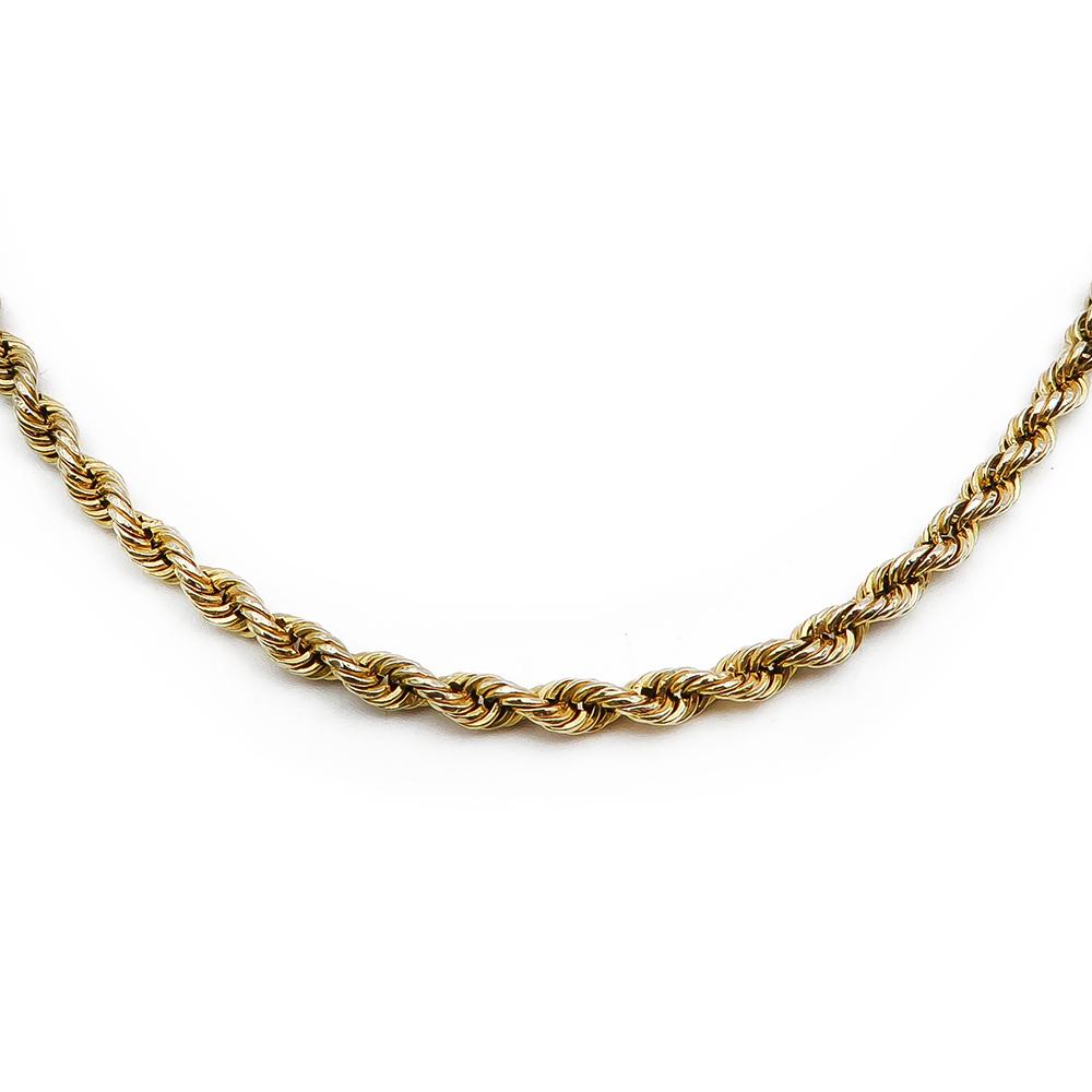 Kultainen cordell-ketju 43,5cm #0