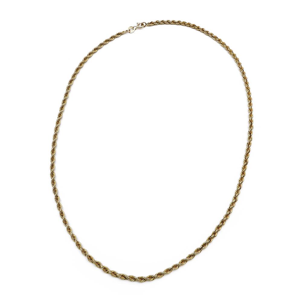 Kultainen cordell-ketju 43,5cm #0