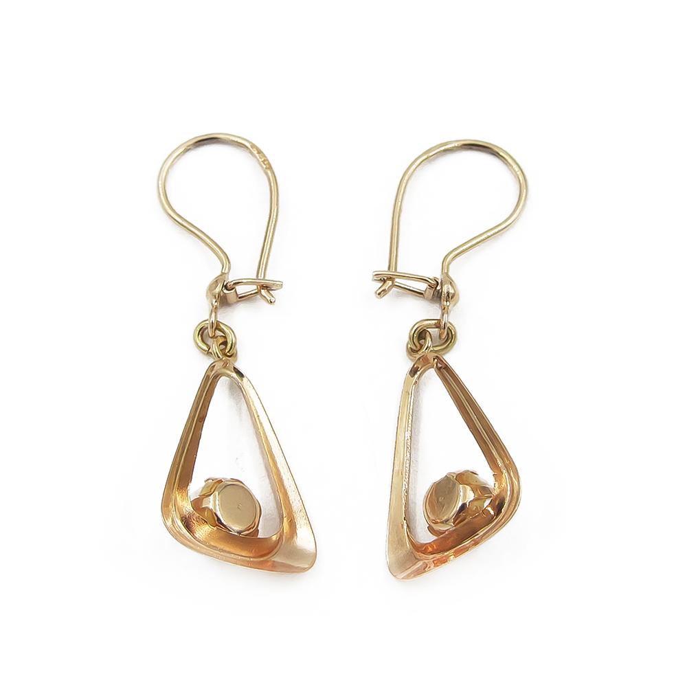 Helmi koukkukorvakorut #2