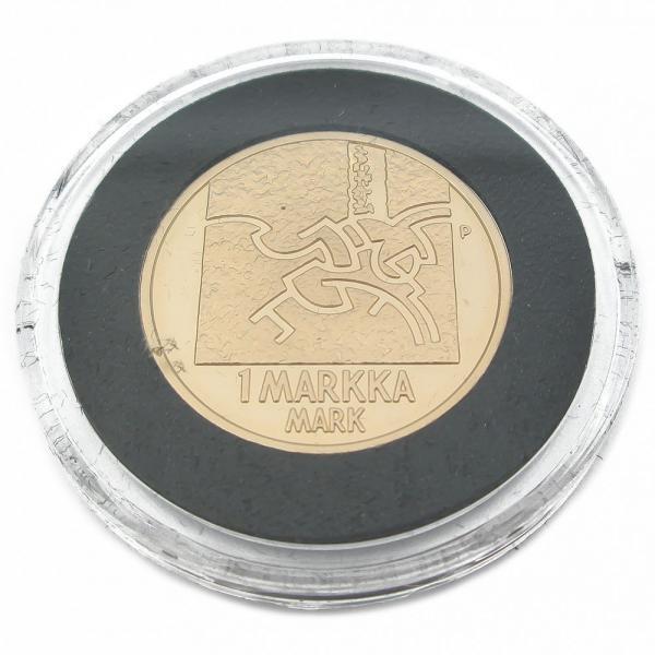Kultamarkka 1mk 2001 markan muistoraha 750 Reijo Paavilainen #1
