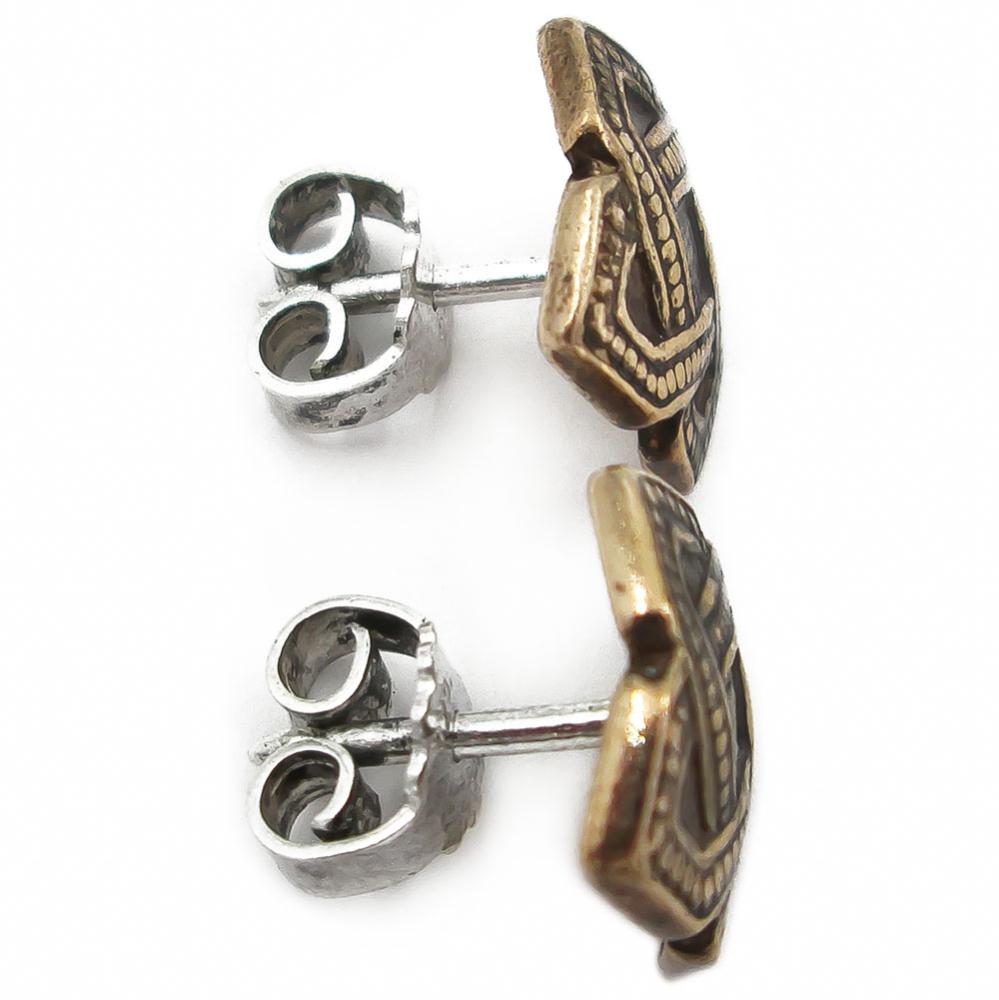 Kalevala Koru Osmonsolmu korvakorut tapilla, pronssi #1