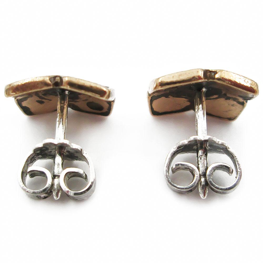 Kalevala Koru Osmonsolmu korvakorut tapilla, pronssi #2