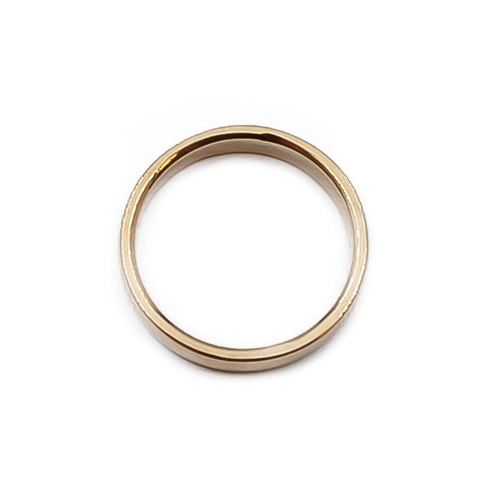 Kultainen kihlasormus koko 17- #2