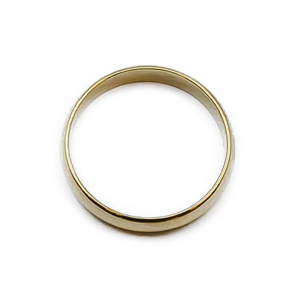 Kultainen kihlasormus koko 18 #2