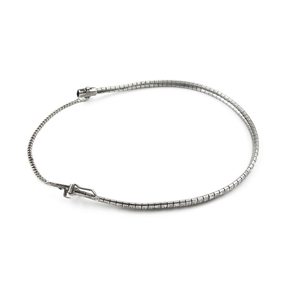 Hopeinen rannekoru 19cm #3