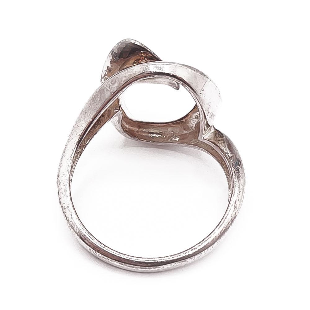 Hopeinen sormus 18,5mm #2