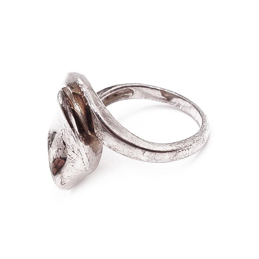 Hopeinen sormus 18,5mm #3