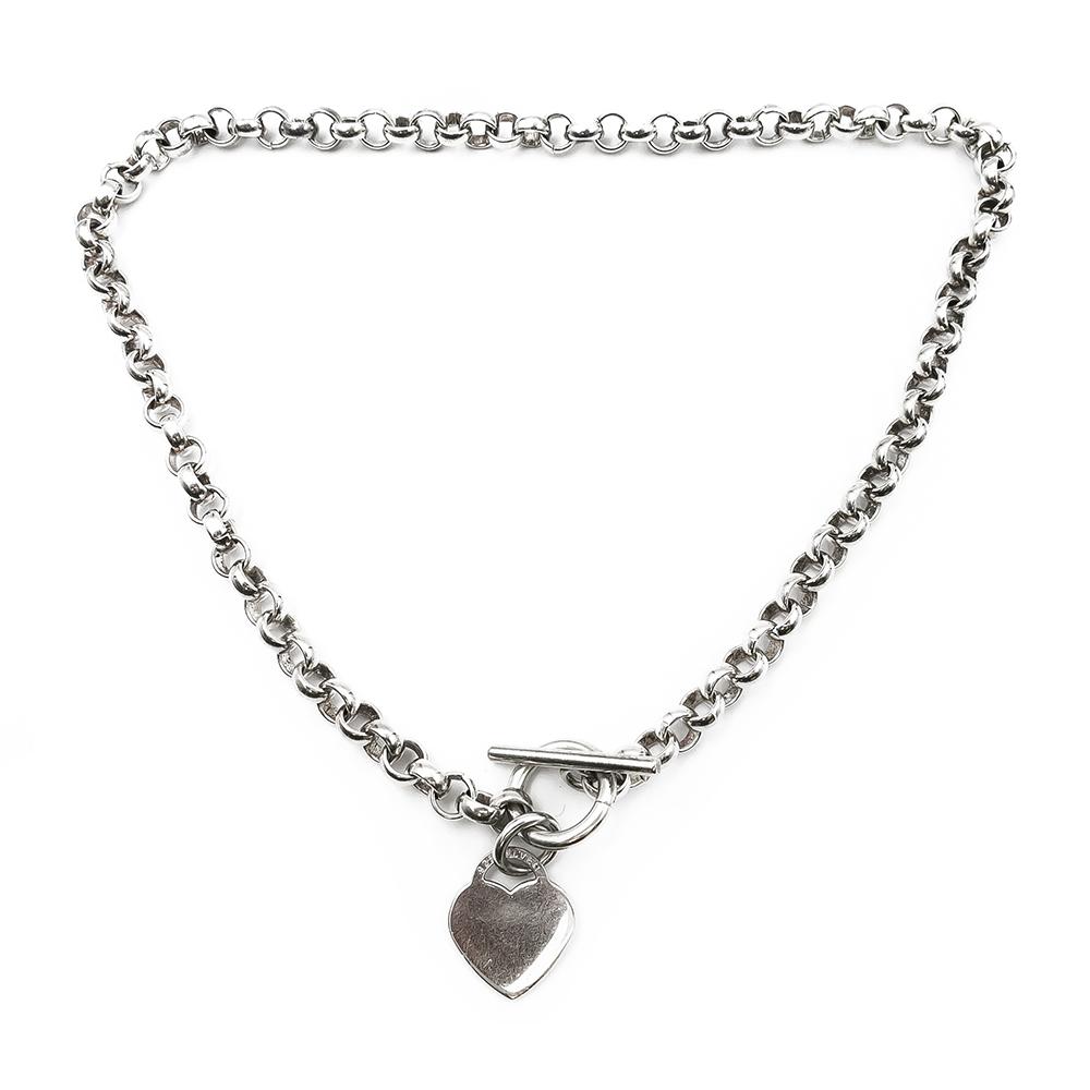 6,75mm Papukaulaketju sydänhelalla 42cm #1