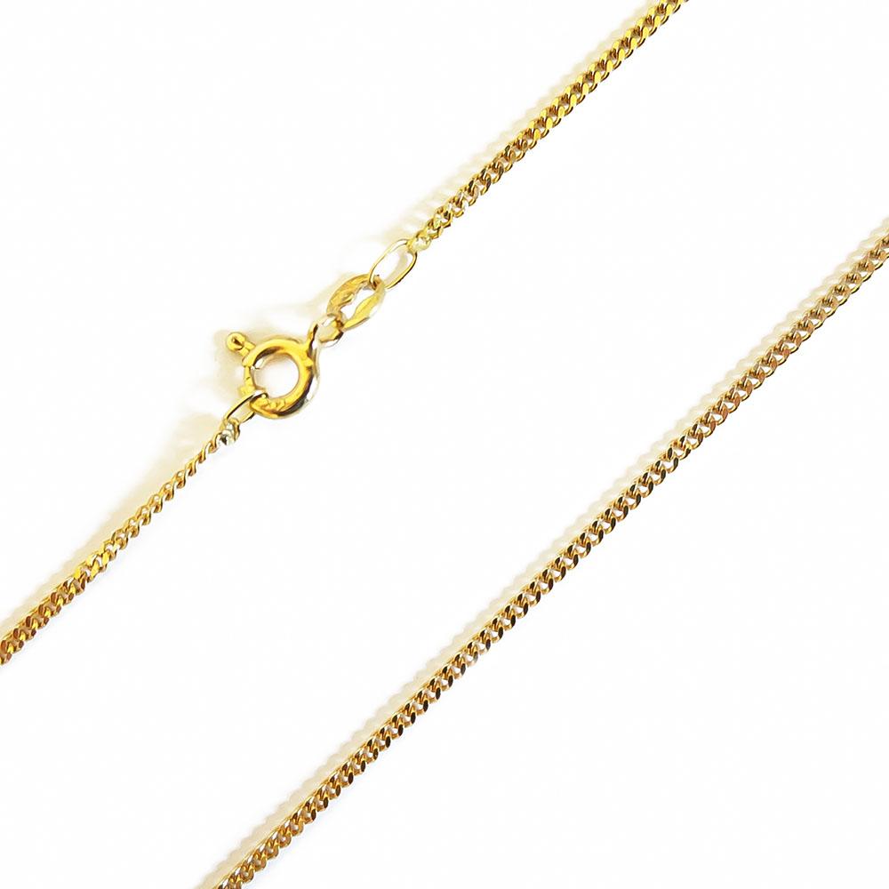 Kultainen panssariketju 45cm #0