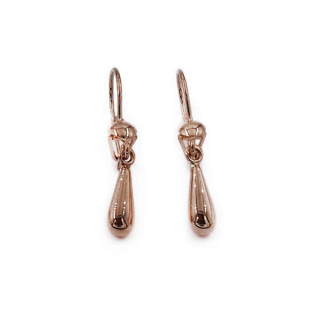 Kultaiset pisarakorvakorut koukku KN #0