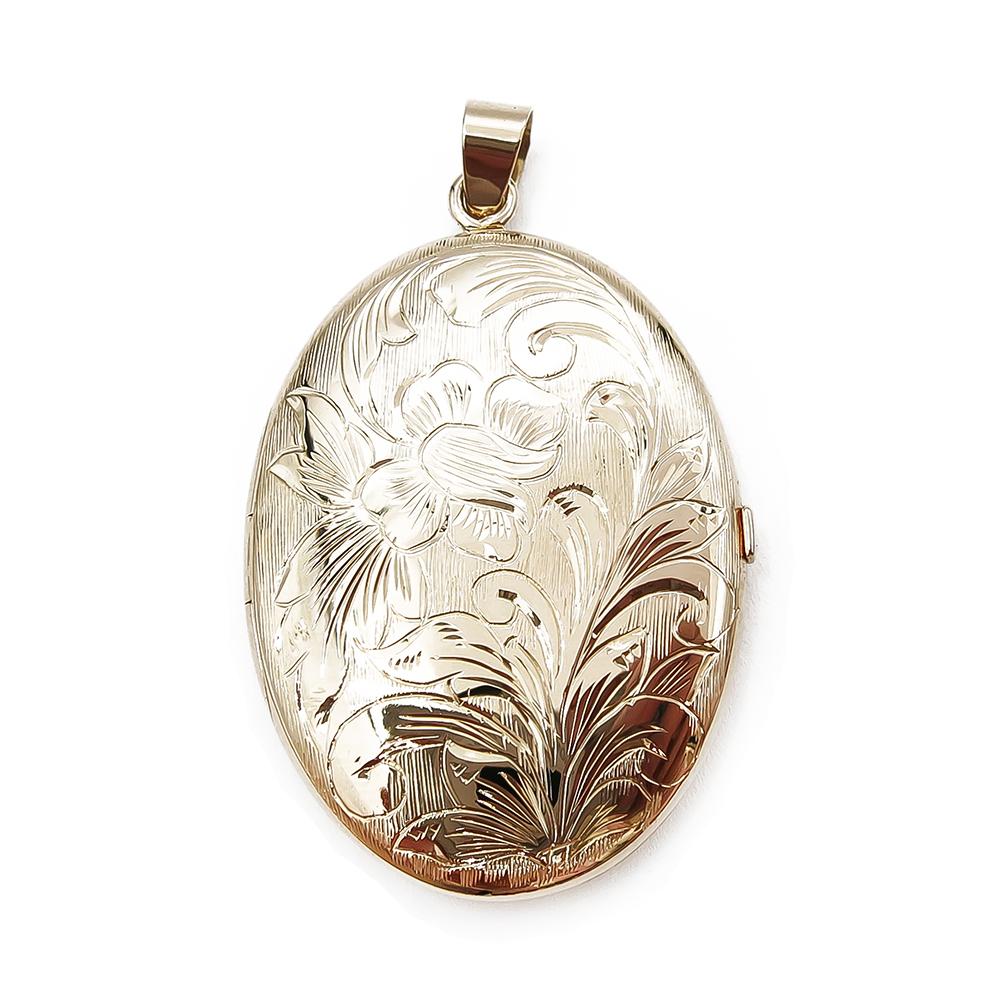 5cm Kuvioitu medaljonki #0