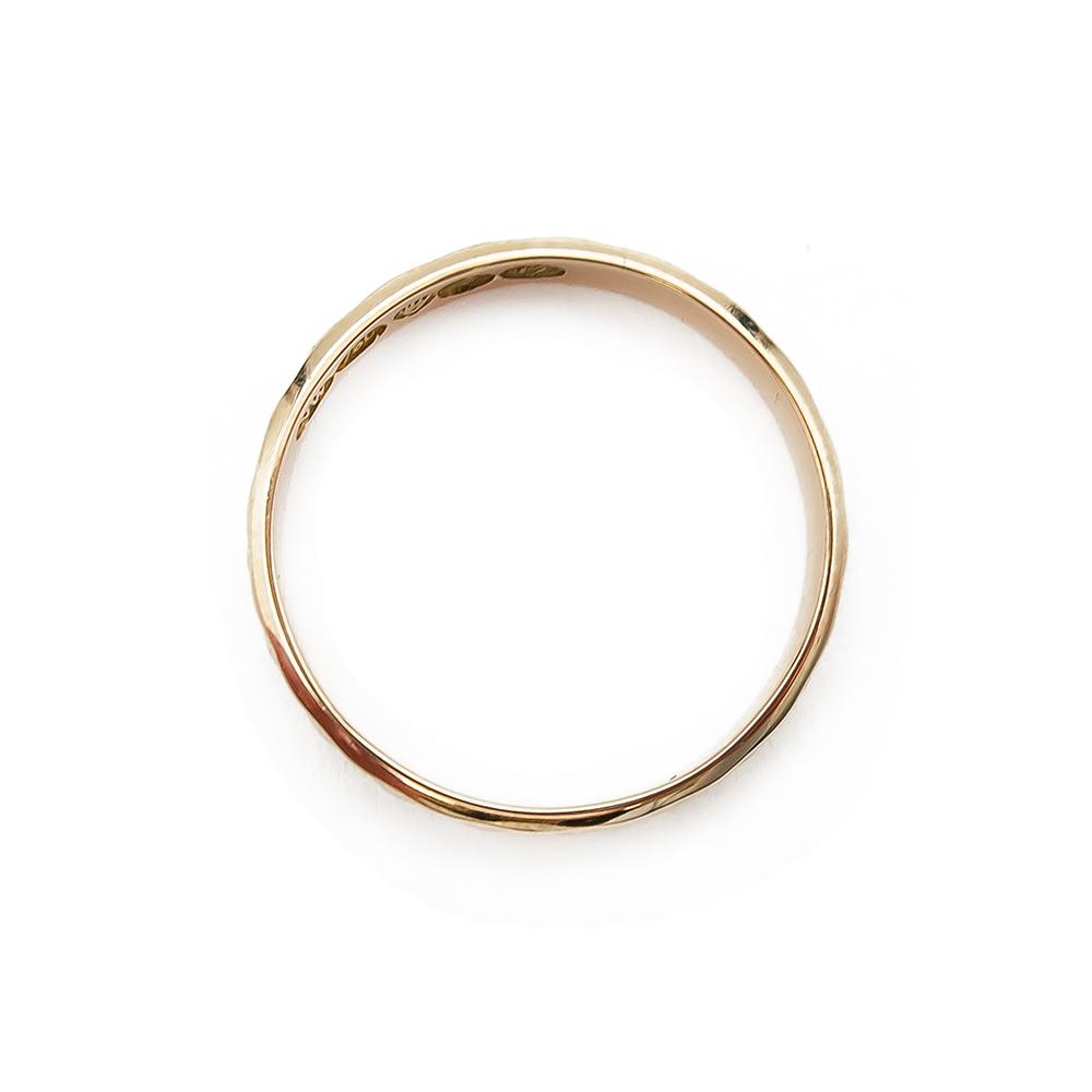 Kuvioitu sormus 18,75mm vuodelta 1972 #2