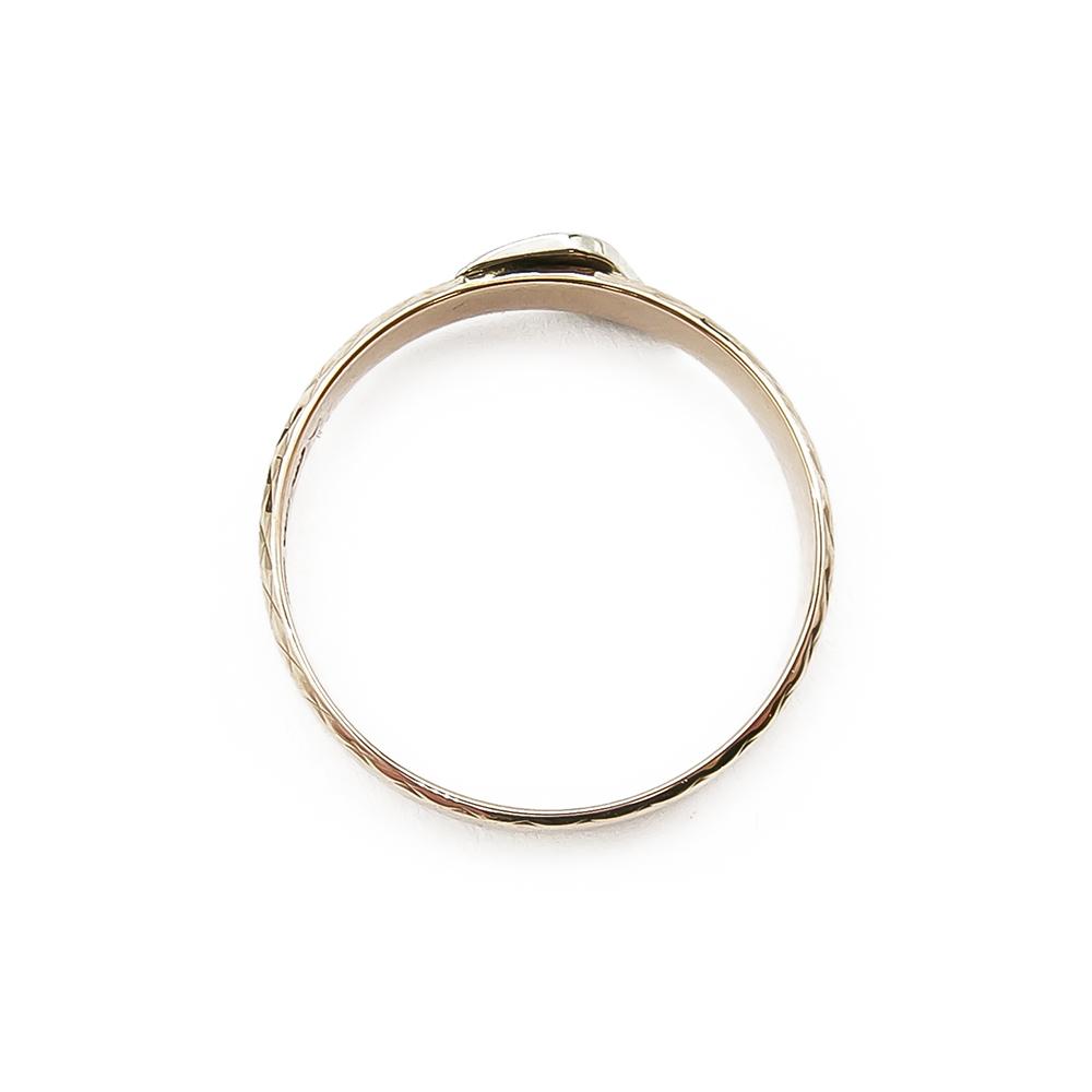 Timanttisormus kuvioitu 0,03ct 16,5mm #2