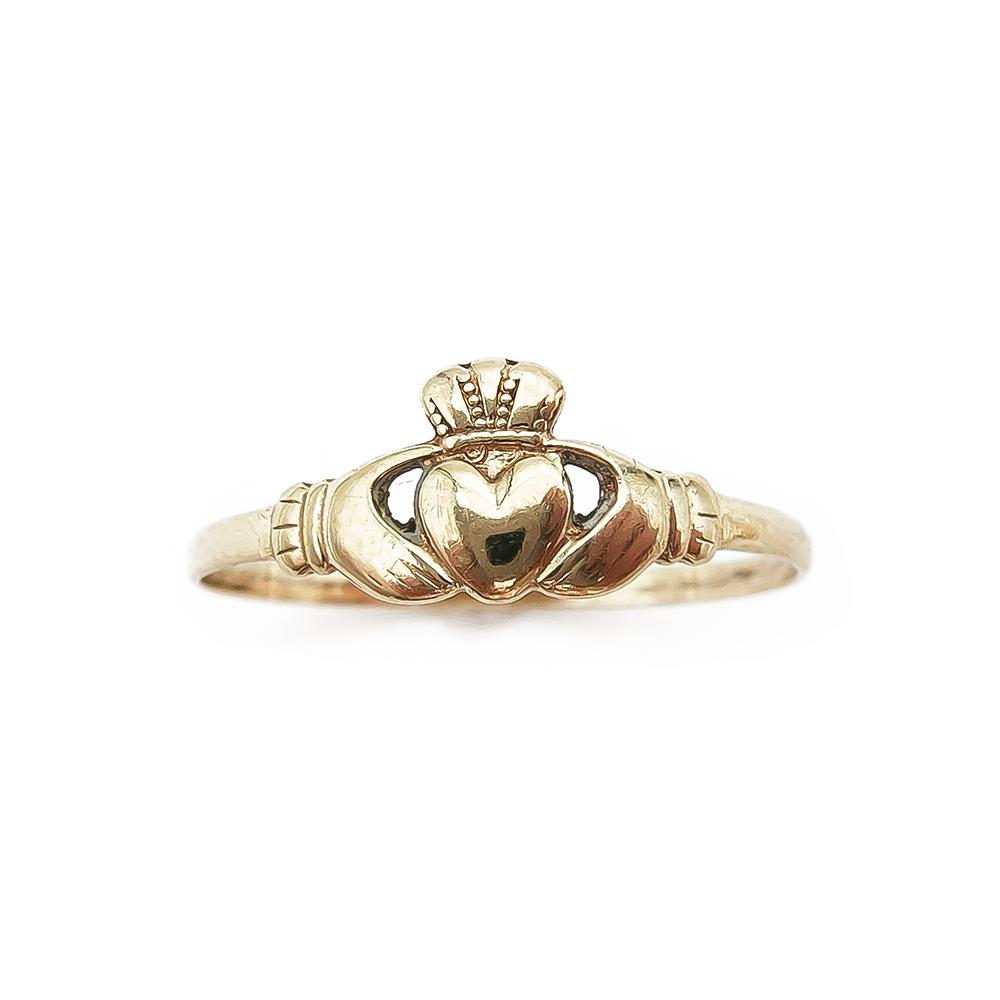 9K Claddagh sormus 18,25mm #1