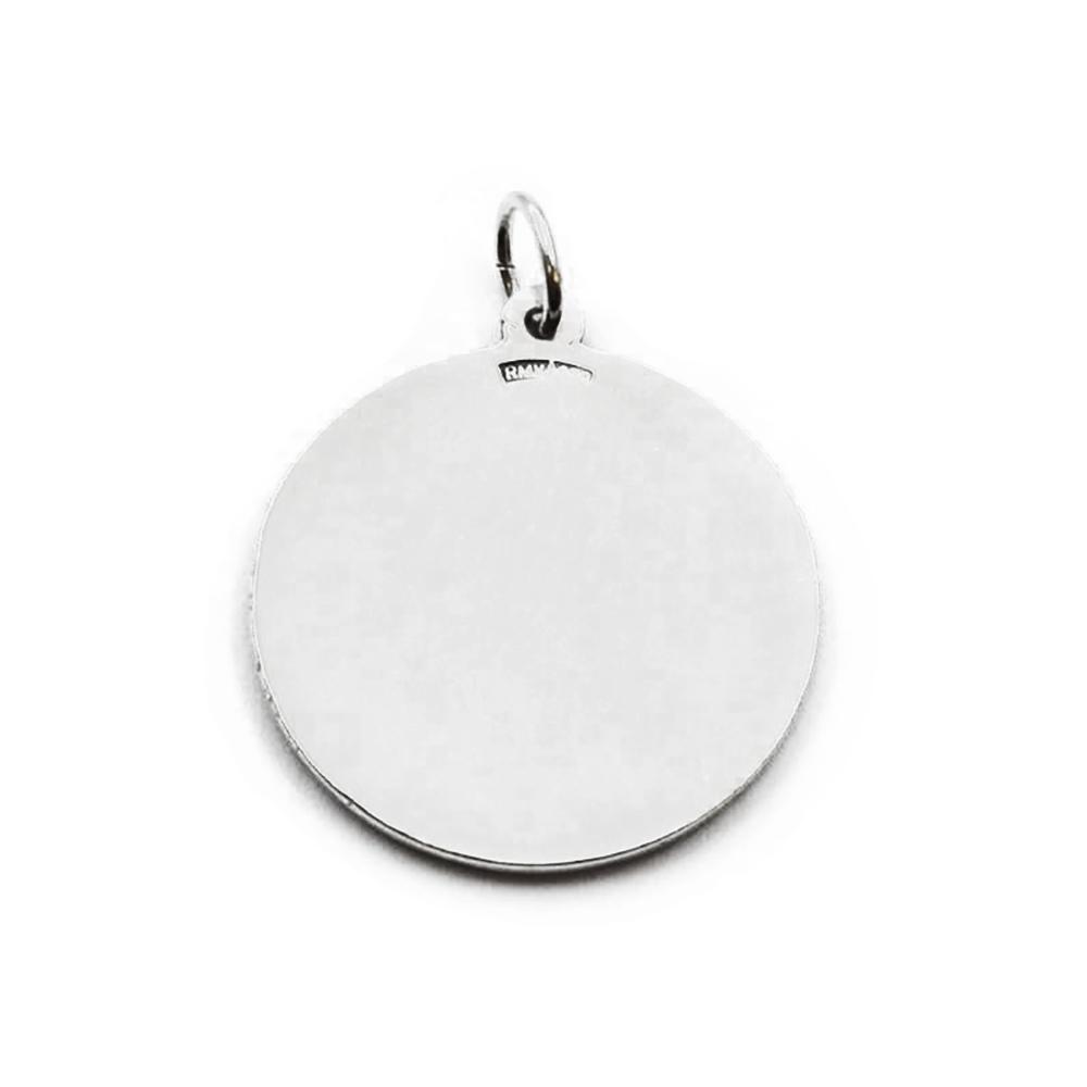 Hopeinen oinas horoskooppiriipus #1