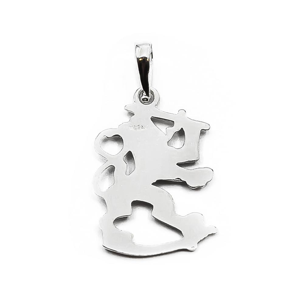 Hopeinen suomileijonariipus #1