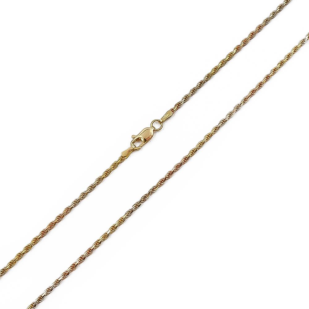 18k Kultainen cordell kaulaketju 50cm #2