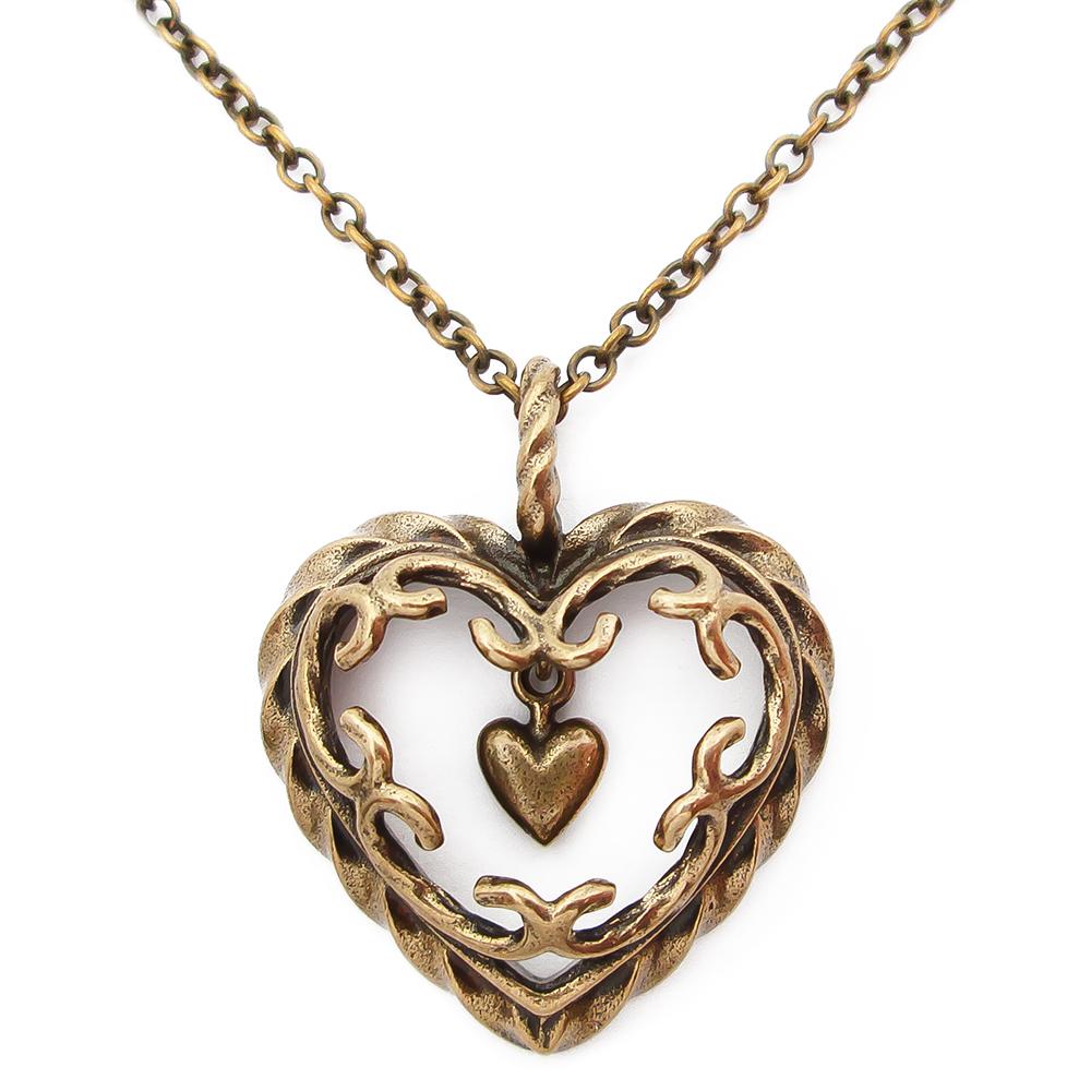 Talon sydän kaulakoru 42-45cm Kalevala #0