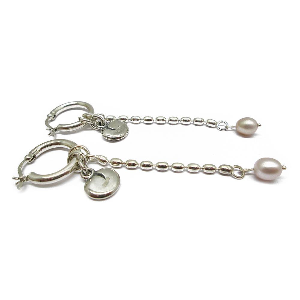 Kalevala koru Vanamo korvakorut rengas hopea vp.helmi #1