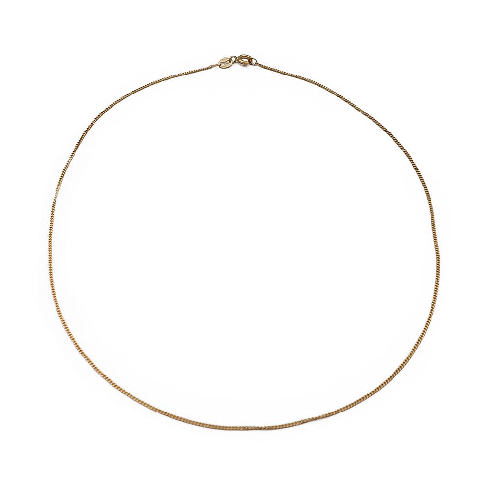 Kultainen panssariketju 42cm #0