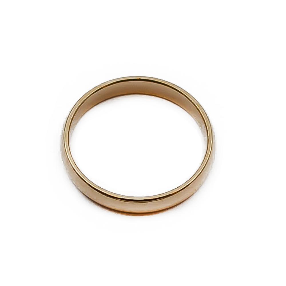 Kultainen kihlasormus koko 16 #1