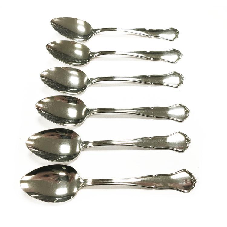 Chippendale kahvilusikat, käyttämättömät #3