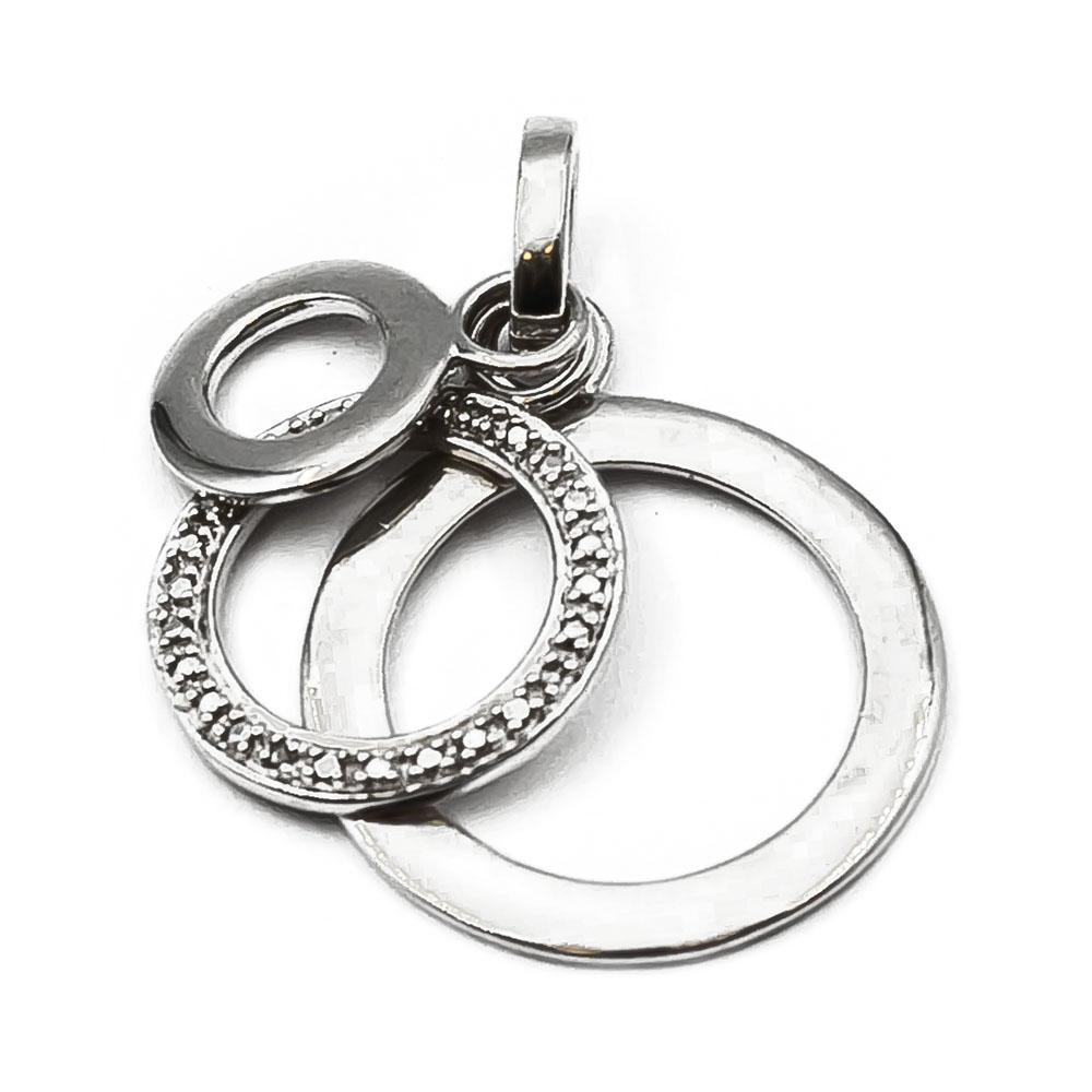 Hopeinen rengasriipus zirkonioilla #2