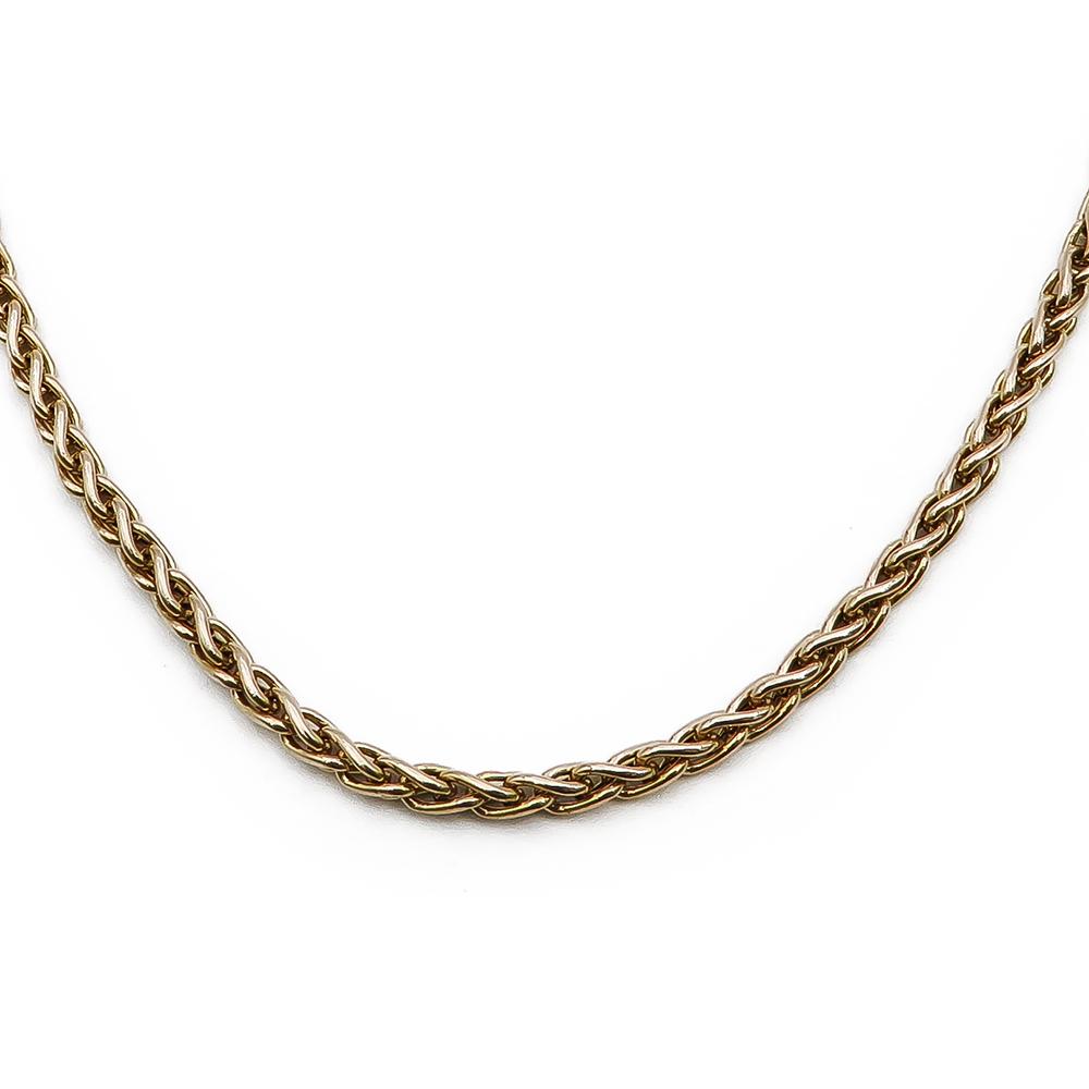 kultainen kaulaketju 71cm #0