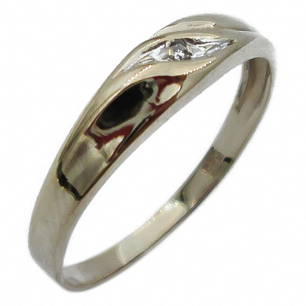 Kultainen timanttisormus 15,75mm 0,001ct #0