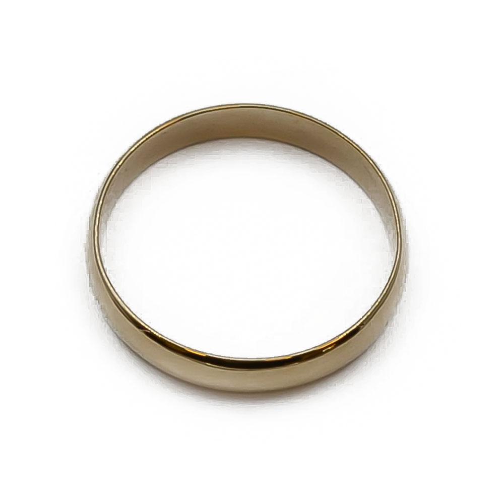 Kultainen kihlasormus koko 21 #2