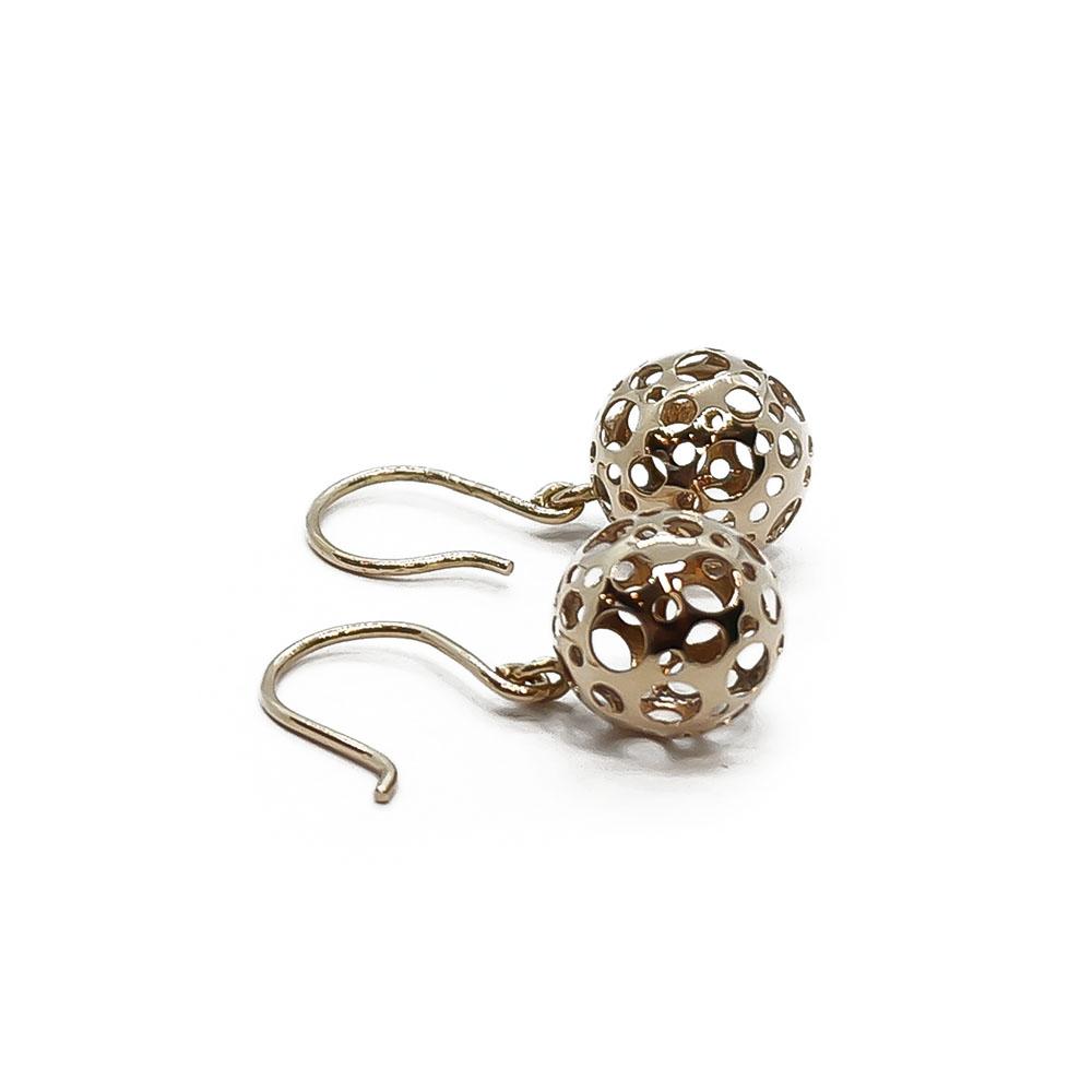 Liisa Vitali leppäkerttu koukkukorvakorut #3