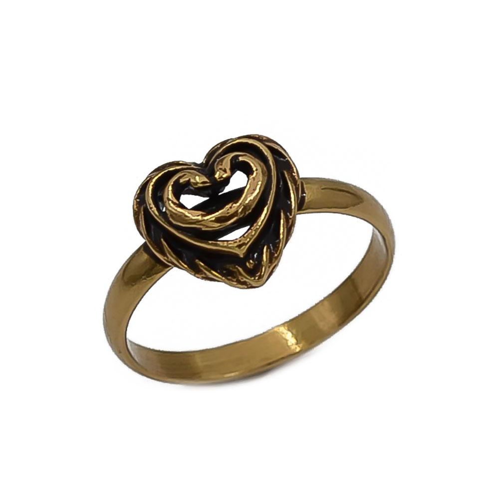 Kalevalan Talon sydän -sormus 18 #0