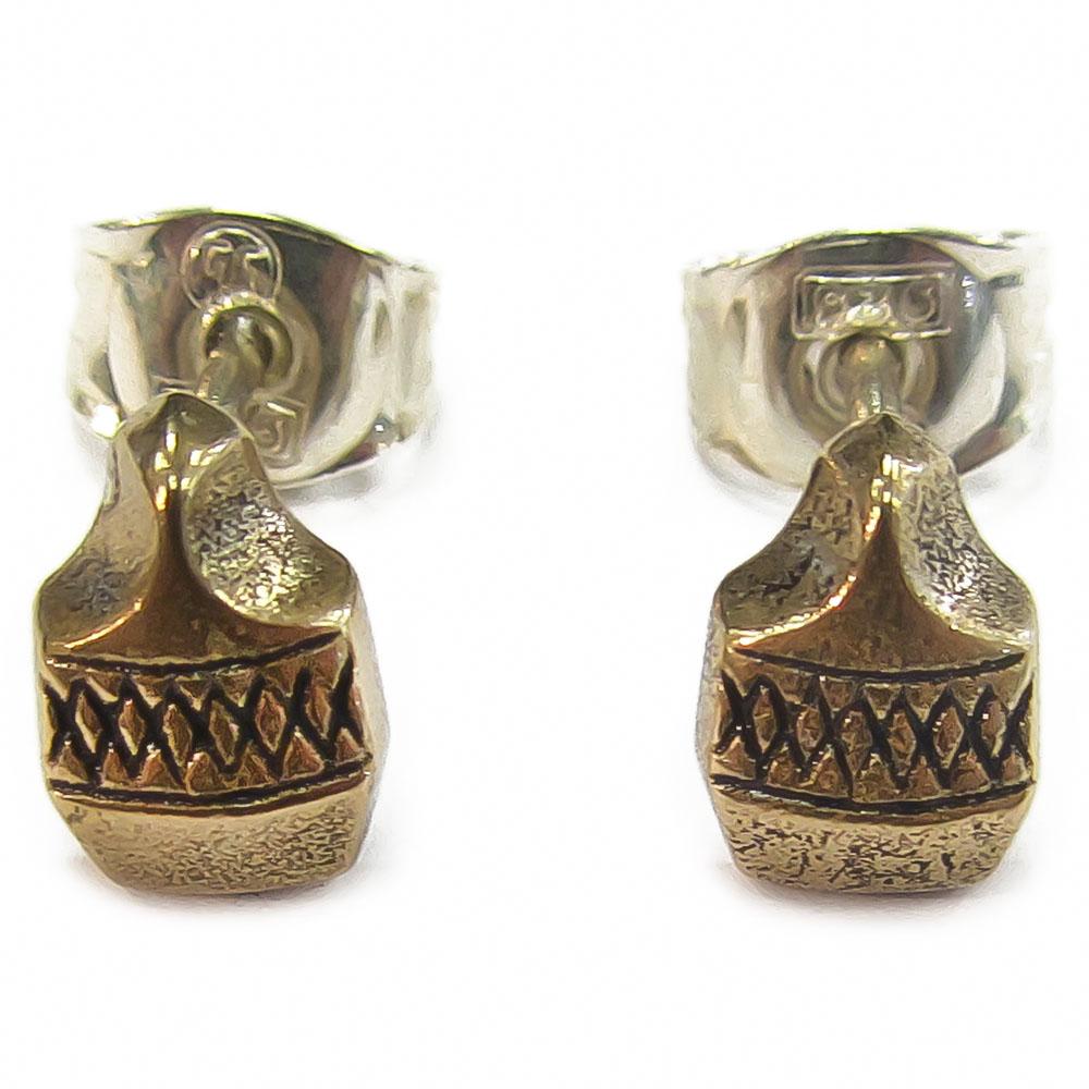 Kalevala Korun Kehrääjä-nappikorvakorut #1