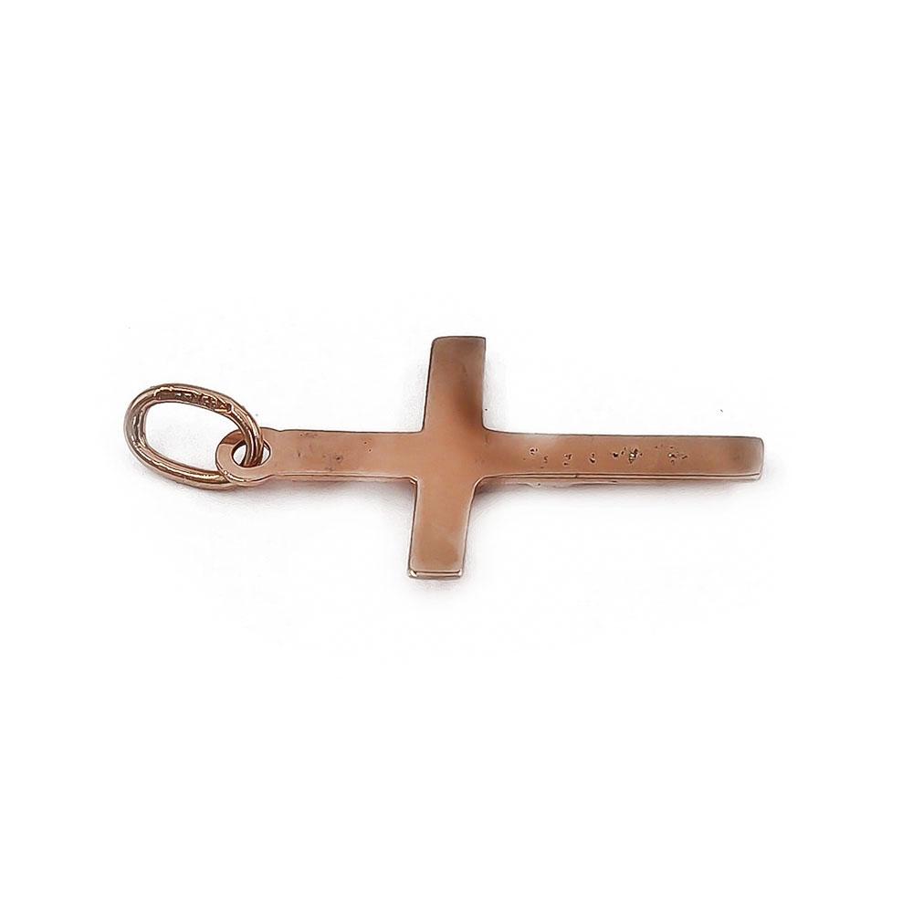 Kultainen krusifiksi ristiriipus 12x21mm Tilli Olavi #1