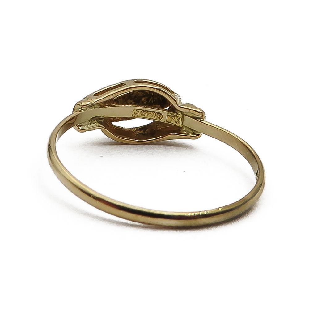 18k kultainen sormus 17+mm #2