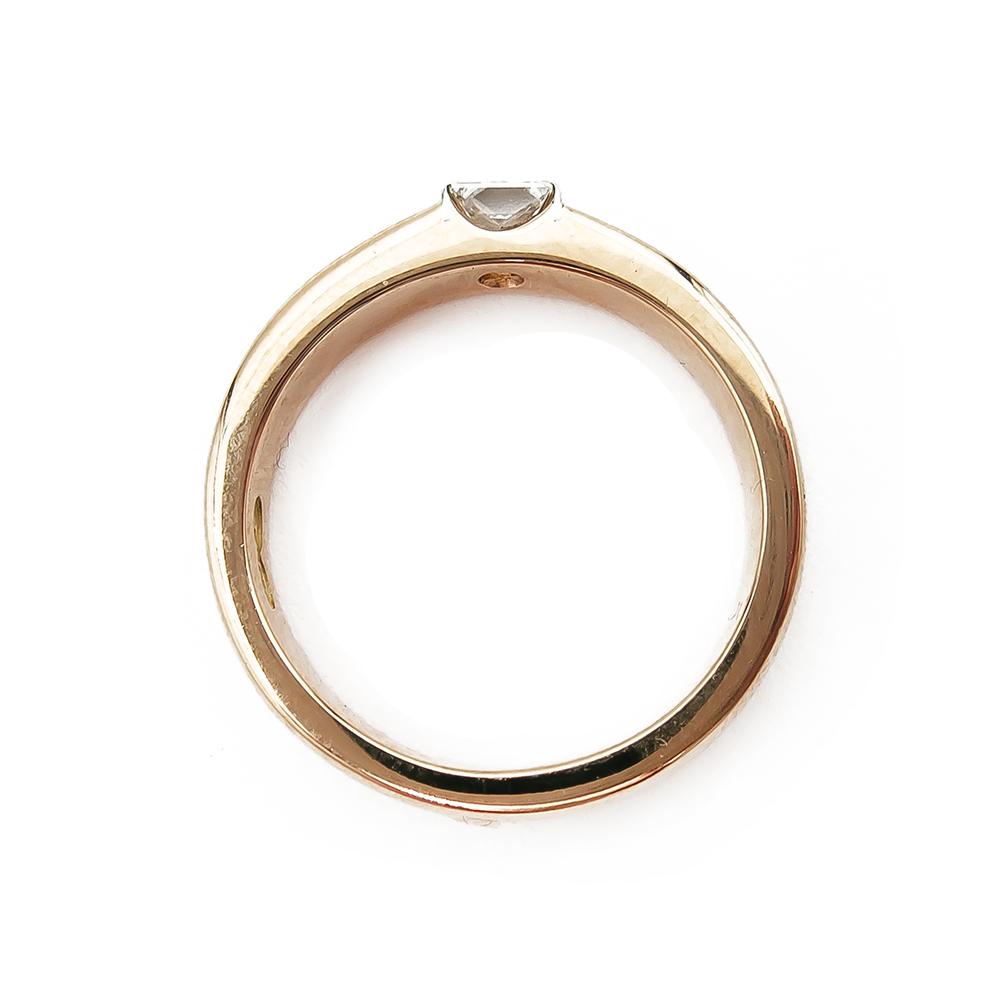 18k Timanttisormus 0,15ct 16,25mm #2