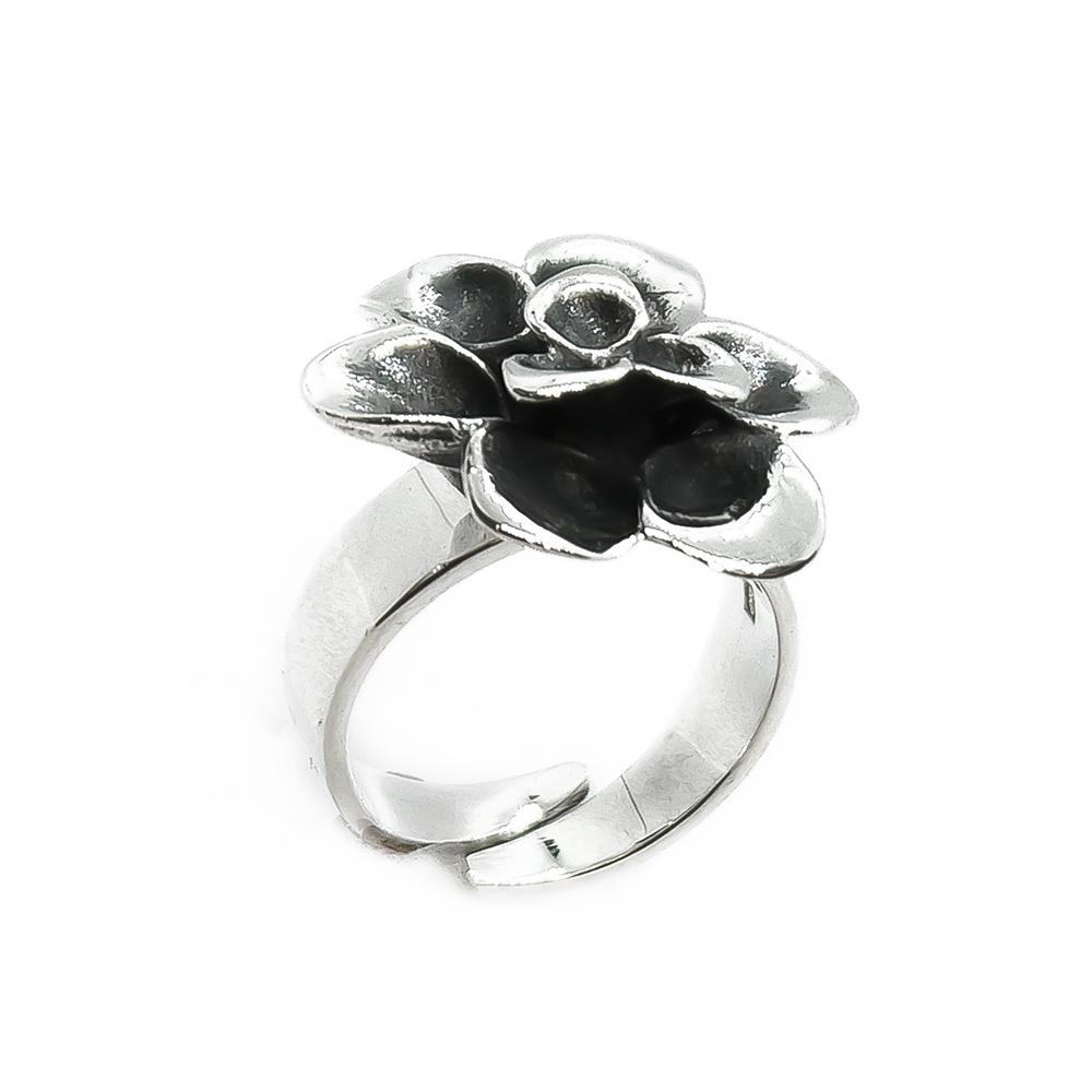 Valo-Korun vintage kukka sormus #0