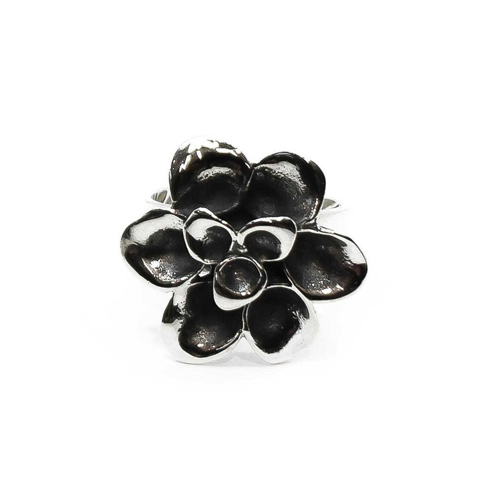 Valo-Korun vintage kukka sormus #3