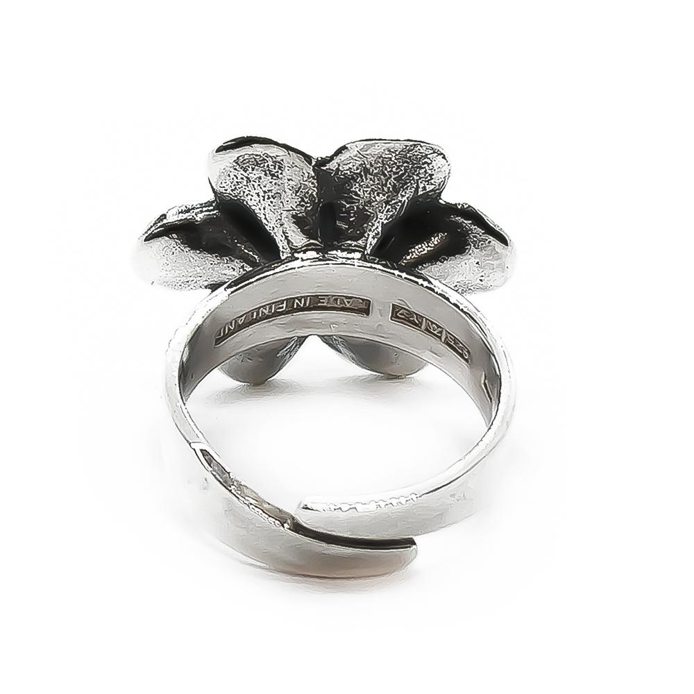 Valo-Korun vintage kukka sormus #4