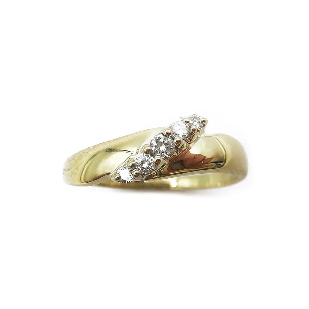 Timanttisormus 0,11ct 16,75mm #1