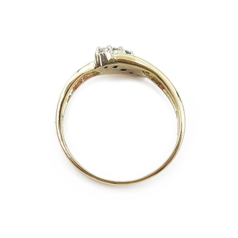 Timanttisormus 0,11ct 16,75mm #2