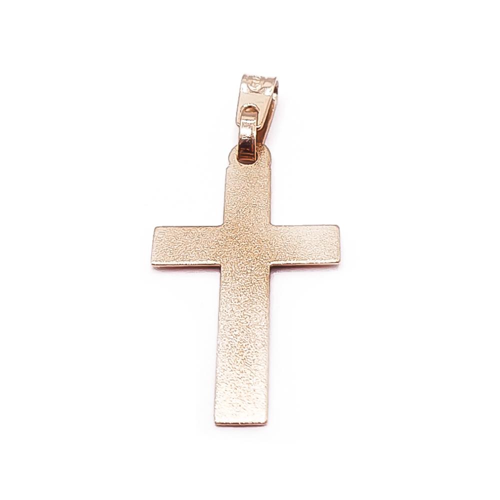 Kultainen risti timanttileikattu #2