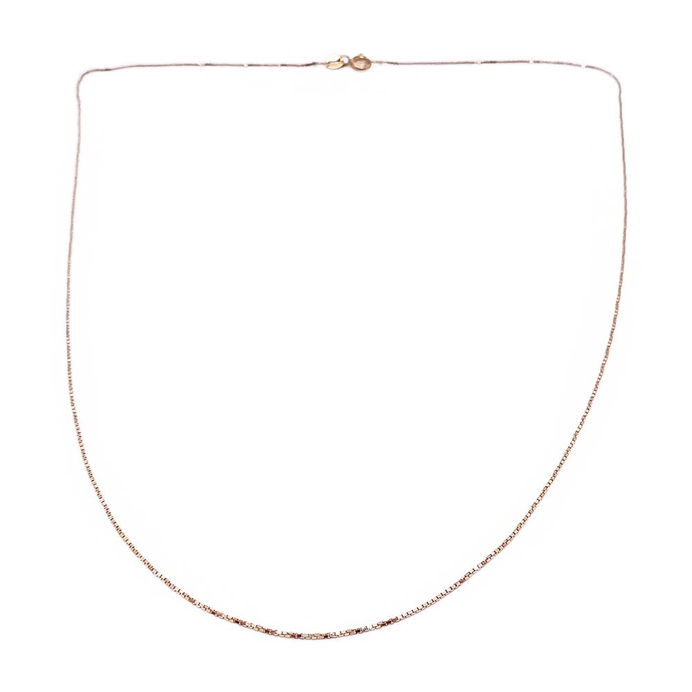 Kultainen venetsiaketju 45cm #0