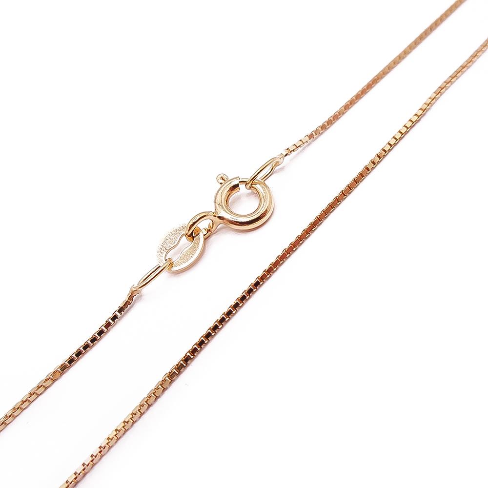 Kultainen venetsiaketju 45cm #1