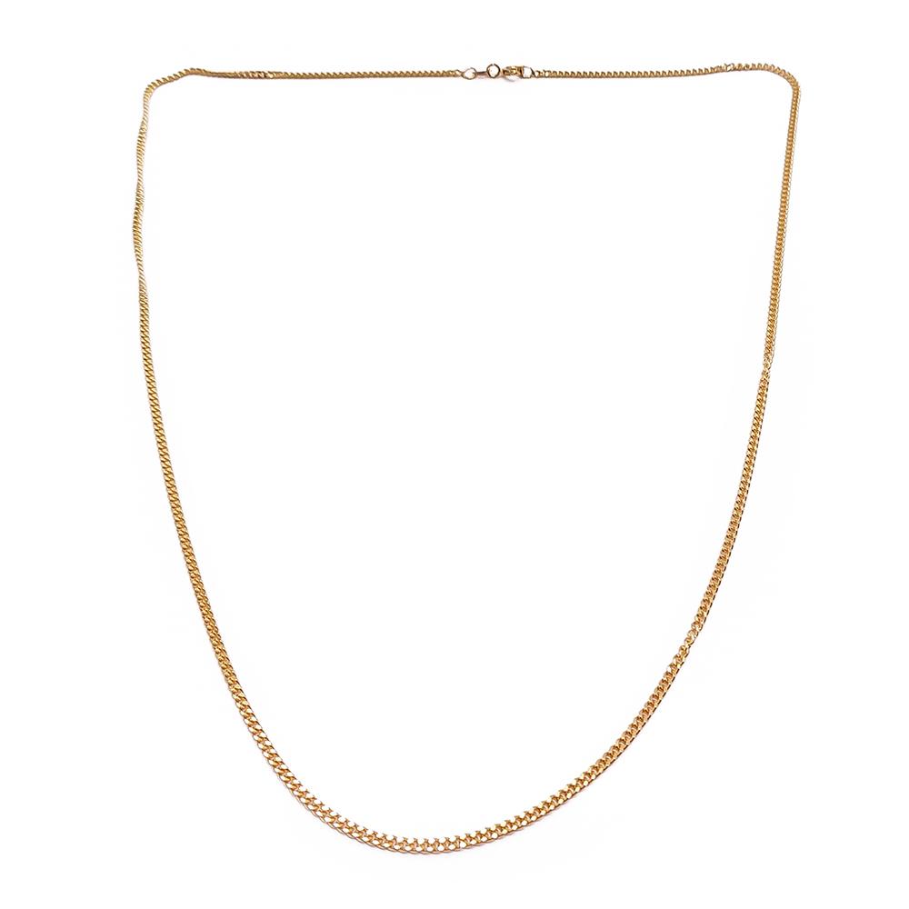 Kultainen panssariketju 50cm #0